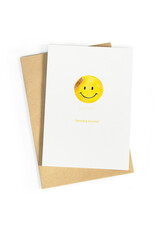 Studio Zwoane Wenskaart - Spoedig herstel - Dubbele kaart + Envelop