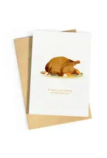 Studio Zwoane Wenskaart - Ik wens je een rijkelijk gevuld nieuw jaar - Dubbele kaart + Envelop