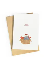 Studio Zwoane Wenskaart - Merry Whatever - Dubbele kaart + Envelop