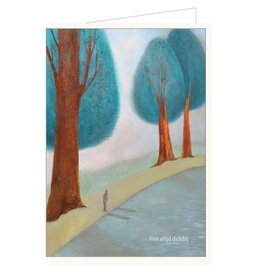 Lieve Claesen Wenskaart - Voor altijd dichtbij - Dubbele kaart + Envelop