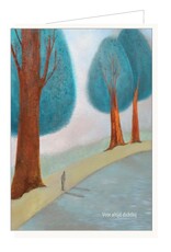 Lieve Claesen Wenskaart - Voor altijd dichtbij - Dubbele kaart + Envelop