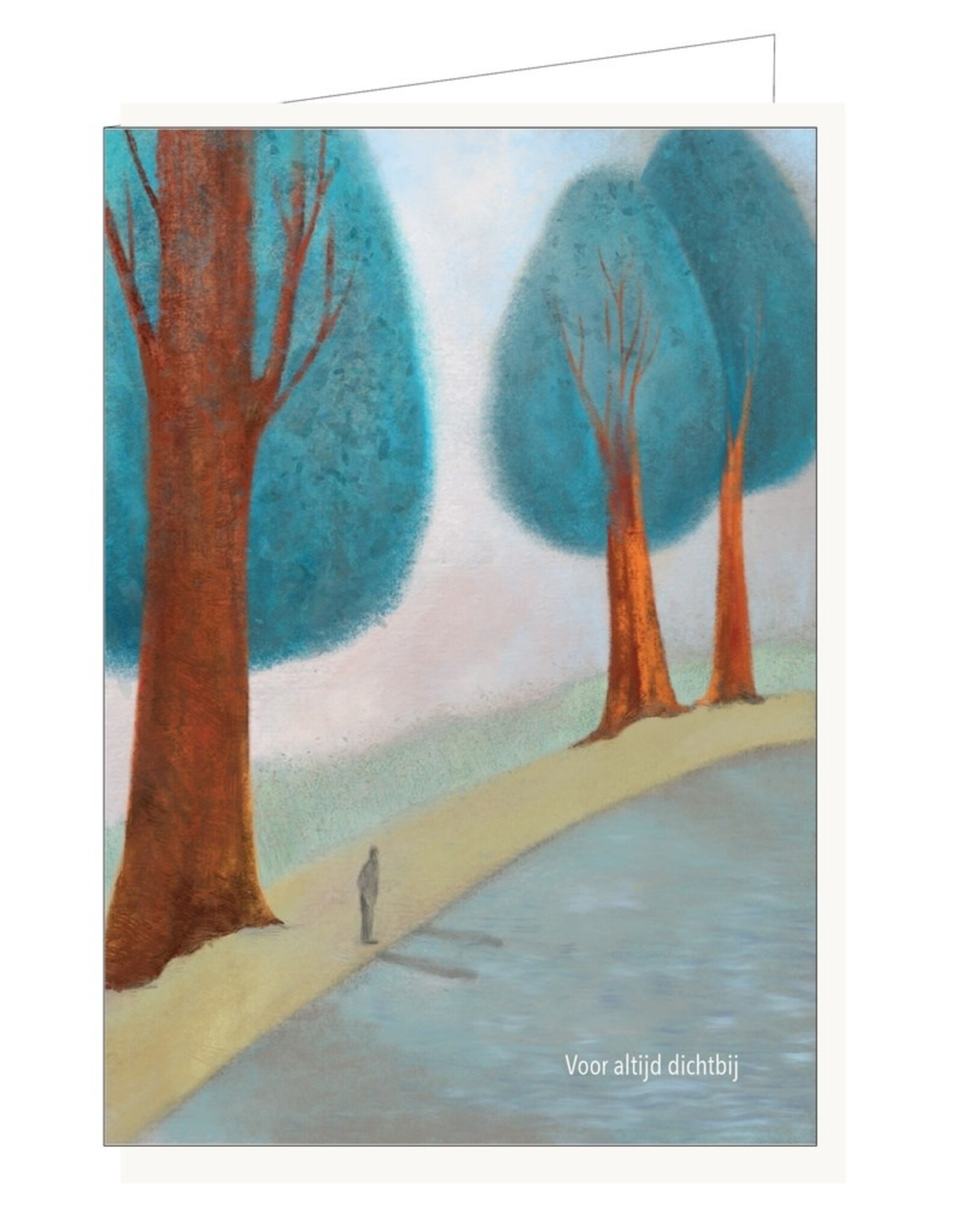 Lieve Claesen Wenskaart - Voor altijd dichtbij - Dubbele kaart + Envelop