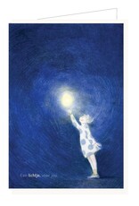 Lieve Claesen Wenskaart - Een lichtje voor jou - Dubbele kaart + Envelop