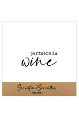 Mail-Box Servetten - Partners in wine - 12,5x12,5cm - 15st