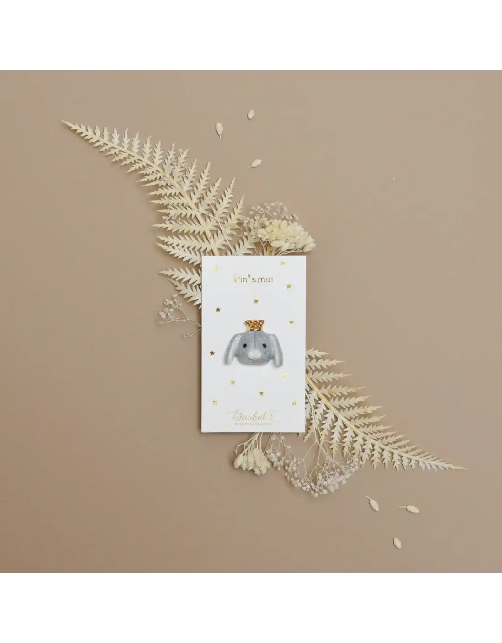 Baubels Pin - Konijntje