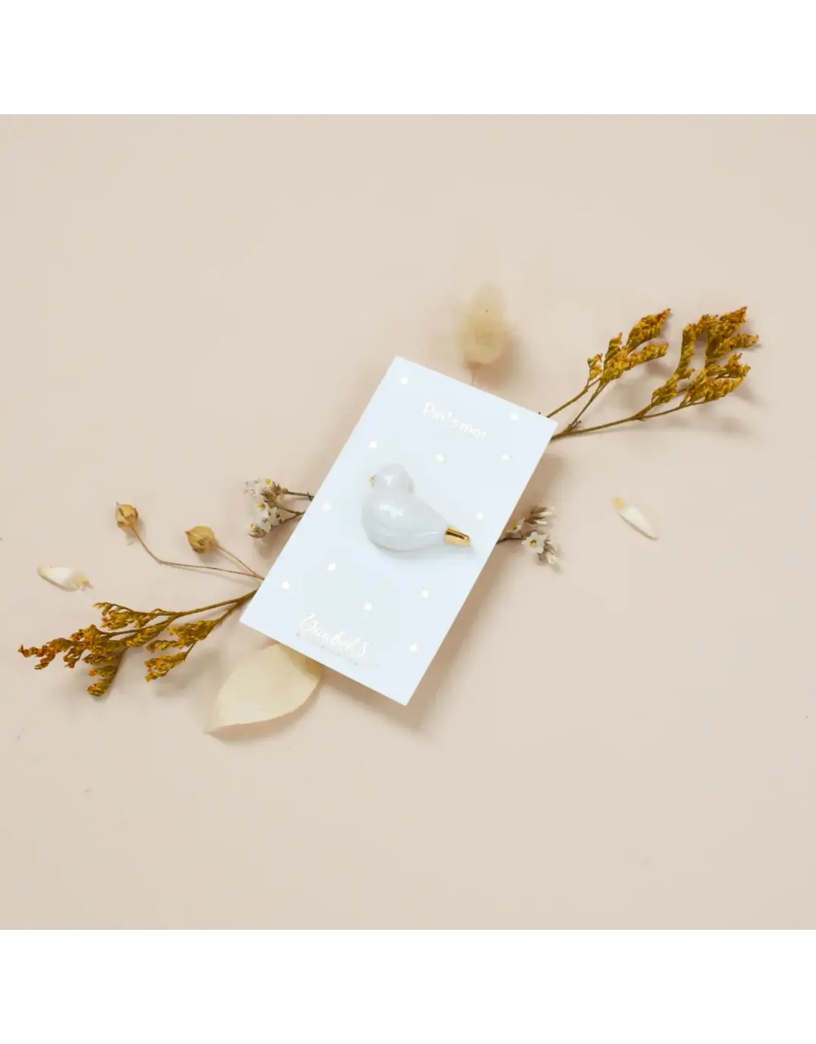 Baubels Pin - Duifje