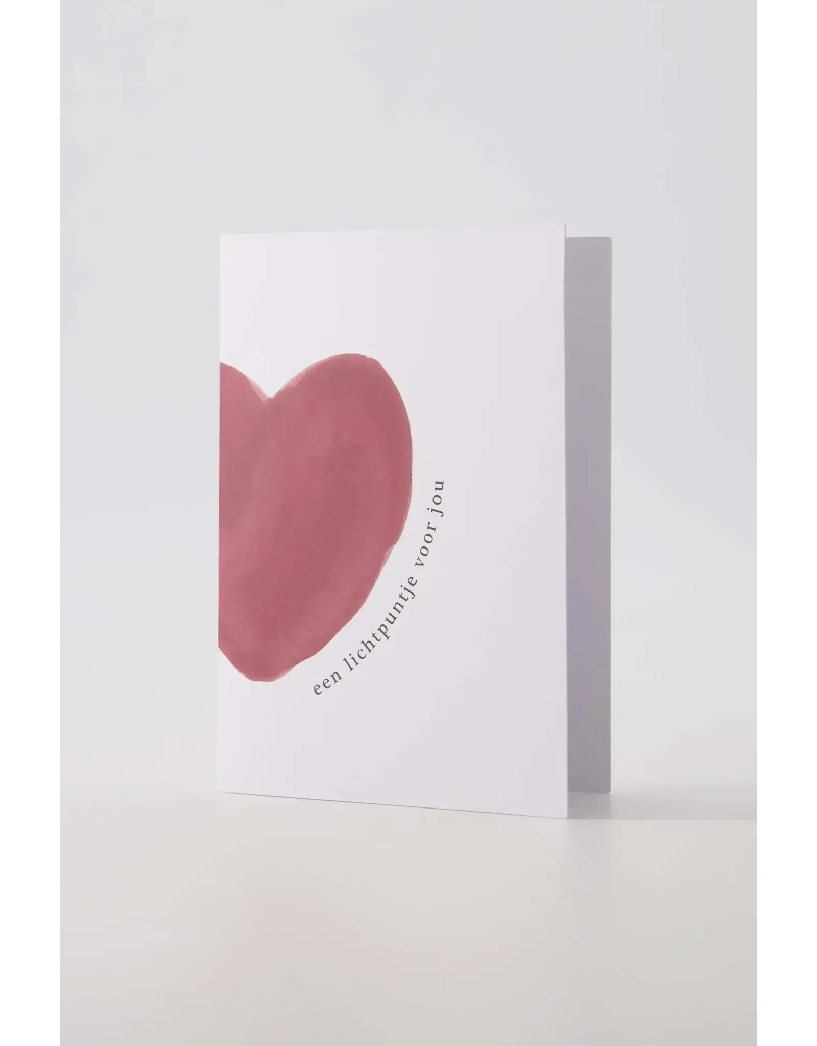 Zusss Wenskaart - Een lichtpuntje - Dubbele kaart + Envelop