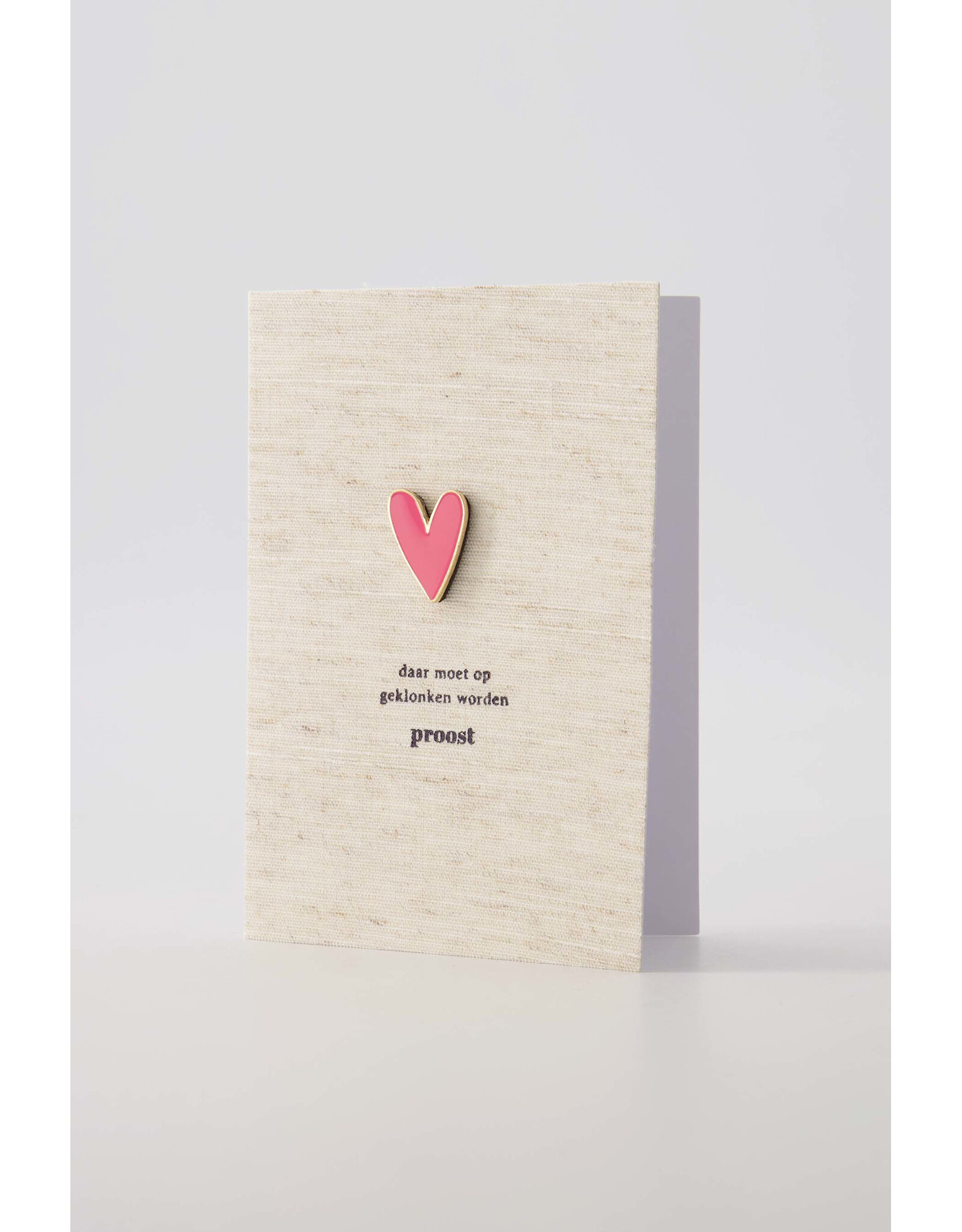 Zusss Wenskaart - Magneet, Proost - Dubbele kaart + Envelop