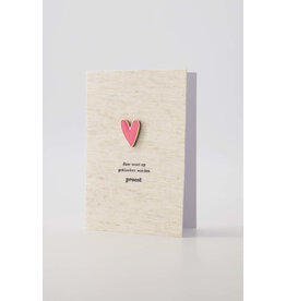 Zusss Wenskaart - Magneet, Proost - Dubbele kaart + Envelop