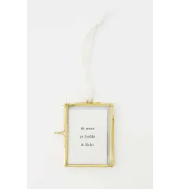 Zusss Fotohanger - Liefde en Licht - 5x7cm