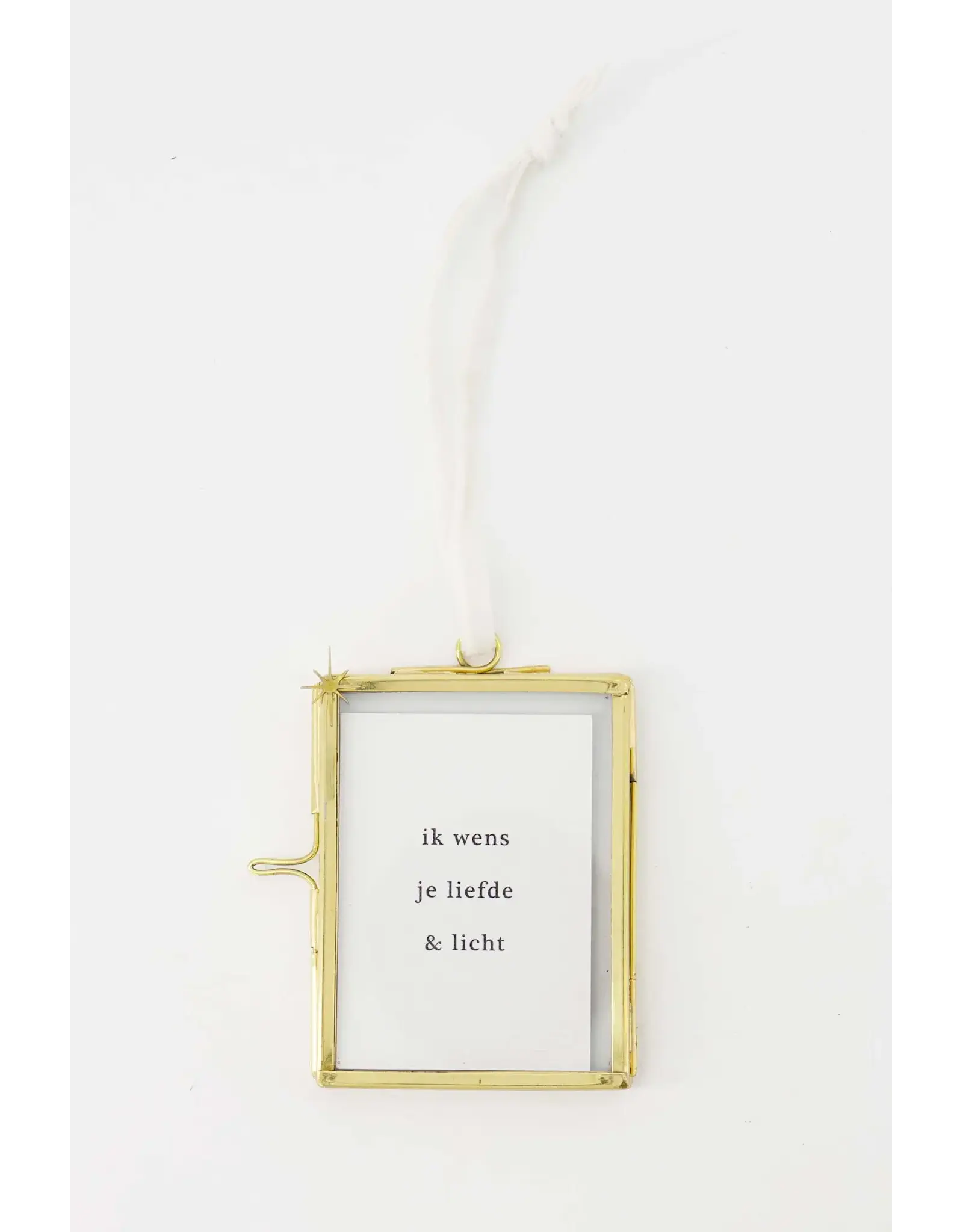 Zusss Fotohanger - Liefde en Licht - 5x7cm