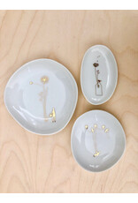 Raeder Bord Wonderland - 3st - Goud -  9 x 5,5 cm tot 11 x 11cm