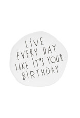 Raeder Bord, Live every day - Ø 14 cm