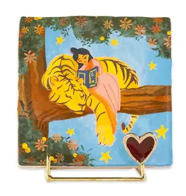 Storytiles Gift Set - Magical nighttime story -  10x10 + Houder