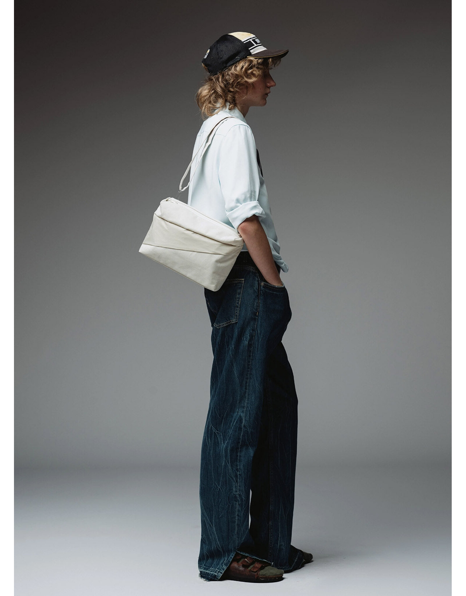 Susan Bijl Bum Bag ZERO M, Cloud - 19 x 28 x 8,5