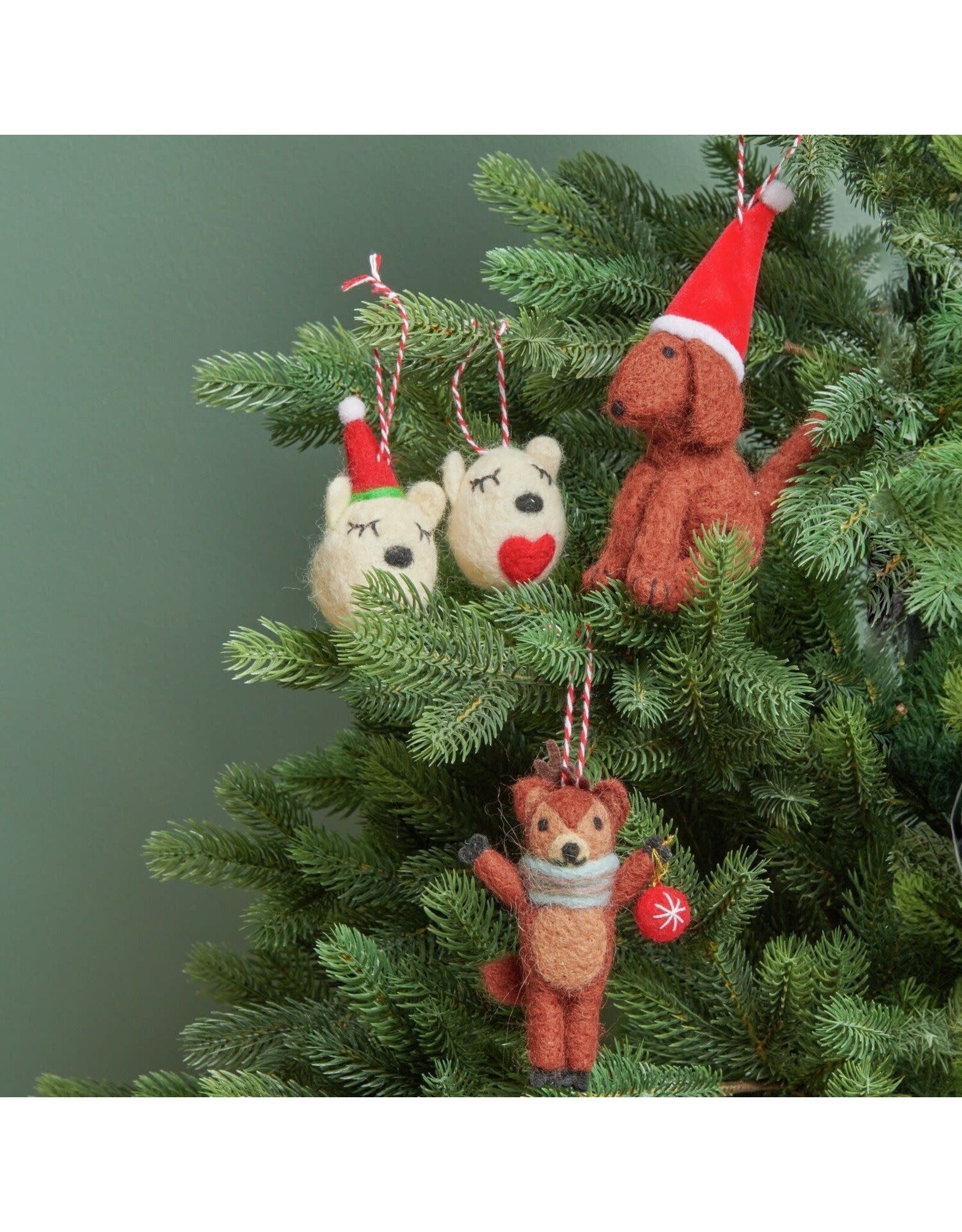 Rico Design Kersthanger - Hond