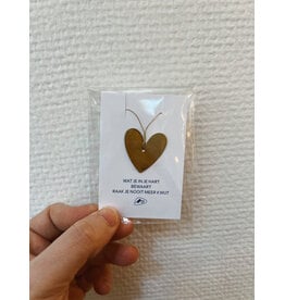 Mus in een Plas Klein gelukje - Hartje, Wat je in je hart bewaart