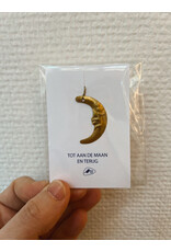 Mus in een Plas Klein gelukje - Maan, Tot aan de maan en terug