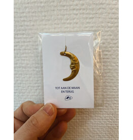 Mus in een Plas Klein gelukje - Maan, Tot aan de maan en terug