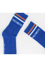 Sock The City Gentse sokken - Fiestbieste, Retro Blauw - Katoen - One size
