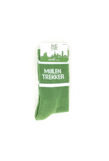 Sock The City Gentse sokken - Muilentrekker, Groen - Katoen - One size