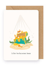 Enfant Terrible Wenskaart - Jij bent van onschatbare waarde - Dubbele kaart + Envelop