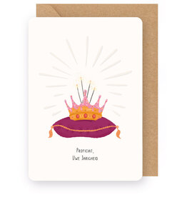 Enfant Terrible Wenskaart - Proficiat uwe jarigheid - Dubbele kaart + Envelop