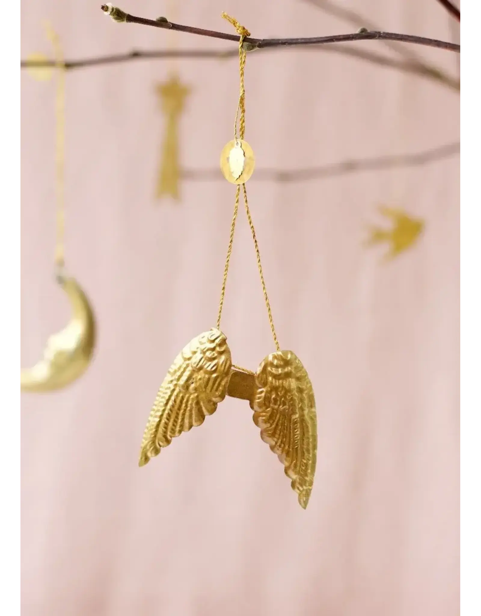 De weldaad Kersthanger, Wings - 1st - 8x7 cm