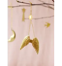 De weldaad Kersthanger, Wings - 1st - 8x7 cm