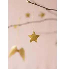 De weldaad Kersthanger, Ster - 5st - Ø2,5cm