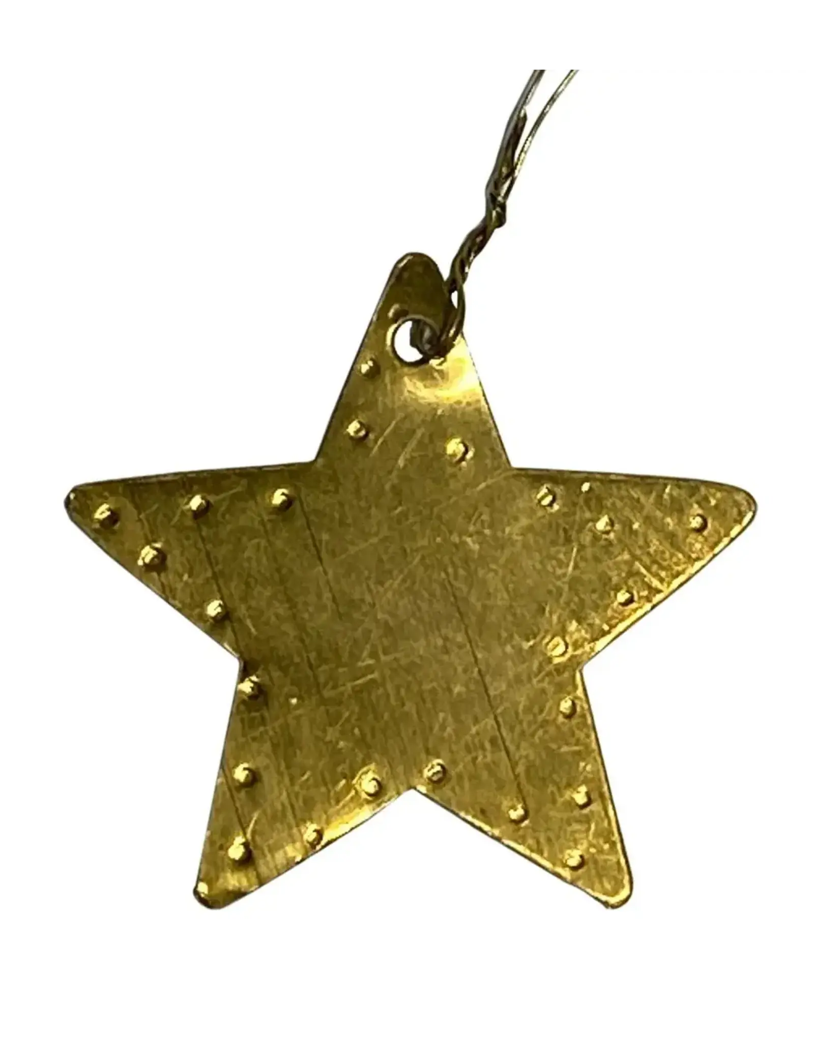 De weldaad Kersthanger, Ster - 5st - Ø2,5cm