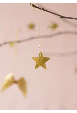 De weldaad Kersthanger, Ster - 5st - Ø2,5cm