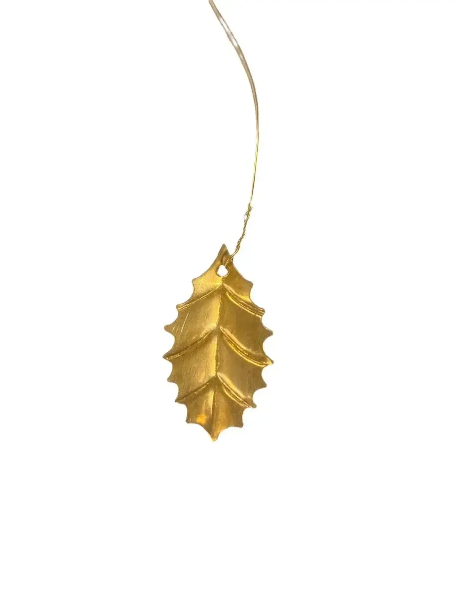 De weldaad Kersthanger, Leaf - 5st - 3x4cm