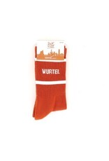 Sock The City Gentse sokken - Wurtel, Roest - Katoen - One size