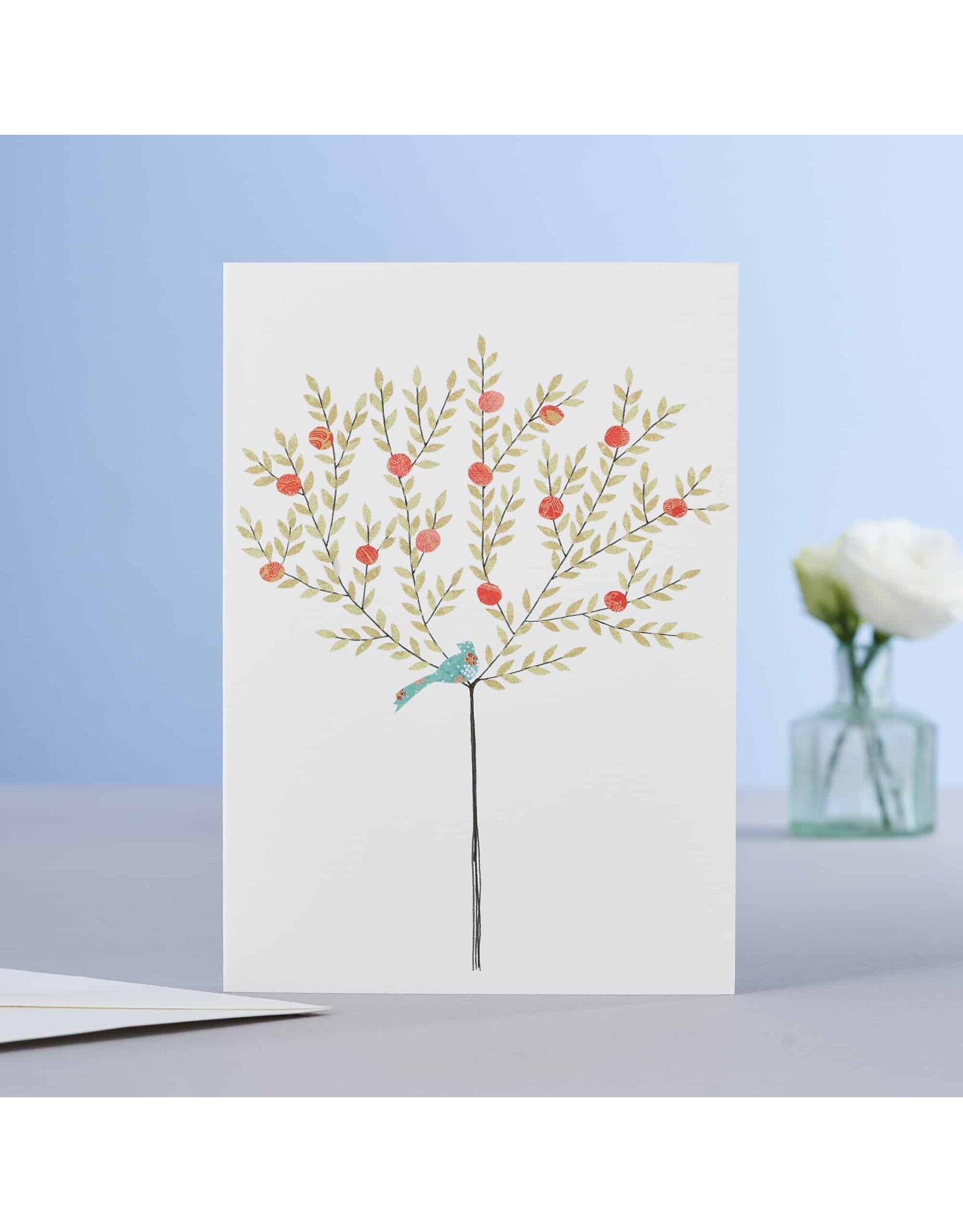 Eloise Hall Wenskaart - Orange Tree - Dubbele Kaart + Envelop