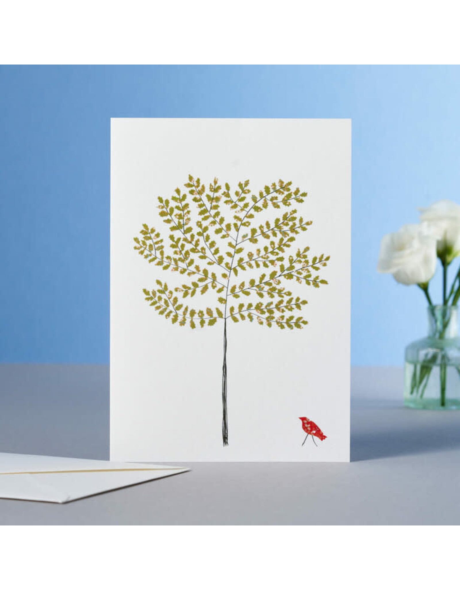 Eloise Hall Wenskaart - Oak Tree - Dubbele Kaart + Envelop