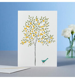 Eloise Hall Wenskaart - Lemon Tree - Dubbele Kaart + Envelop