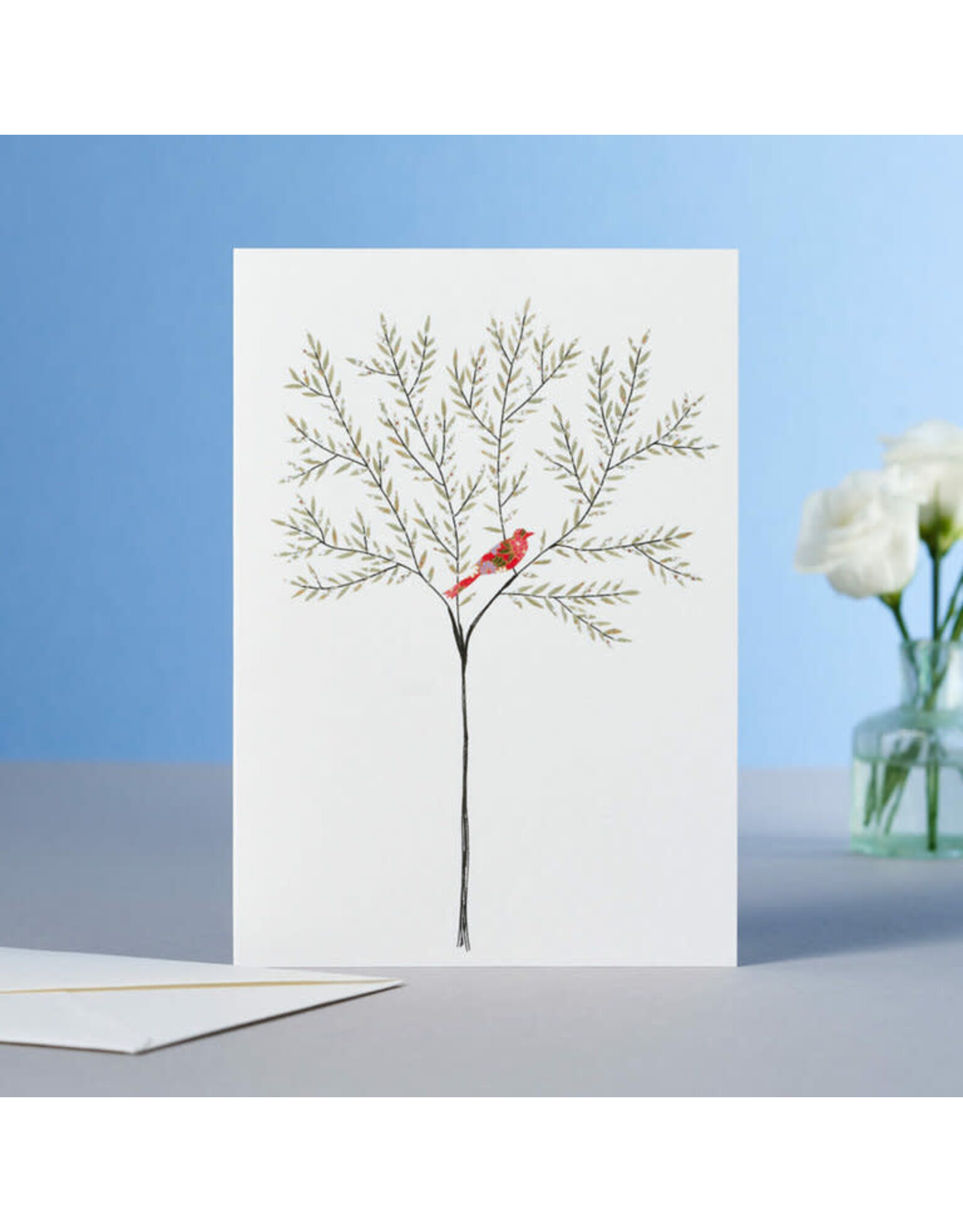 Eloise Hall Wenskaart - Olive Tree - Dubbele Kaart + Envelop