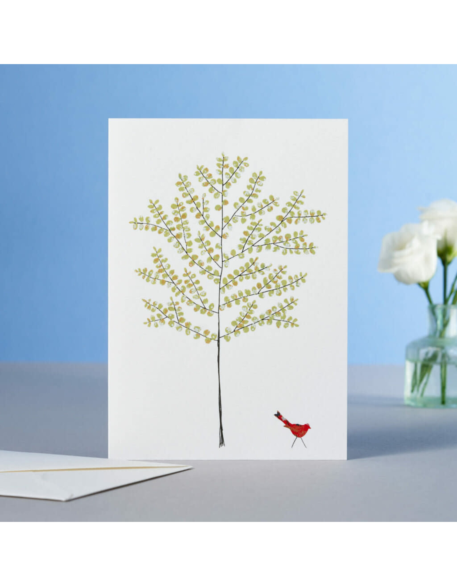 Eloise Hall Wenskaart - Eucalyptus Tree - Dubbele Kaart + Envelop