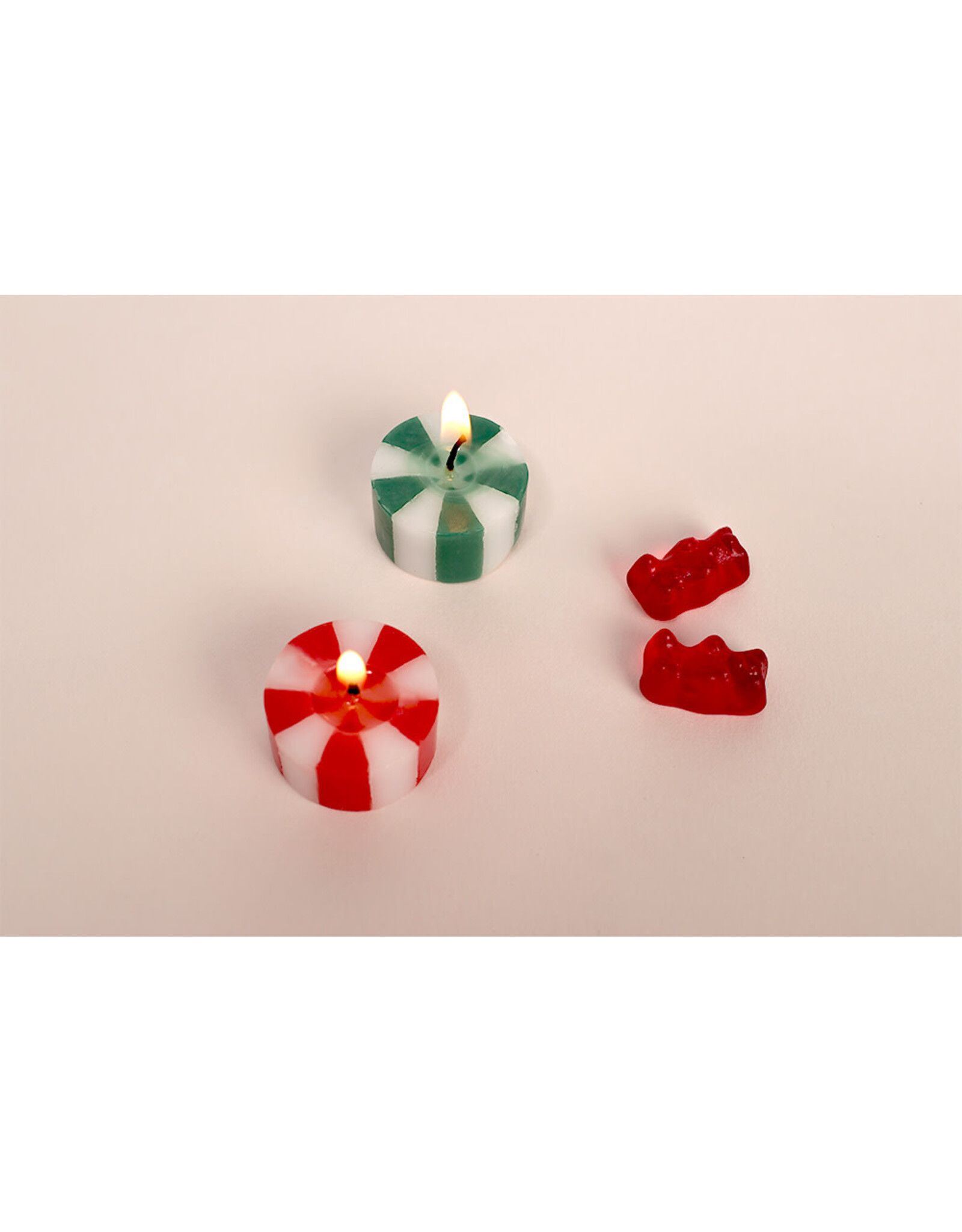 Not the girl who misses much Bonbon Kaarsen, Xmas - 16st - Ø 2,7cm