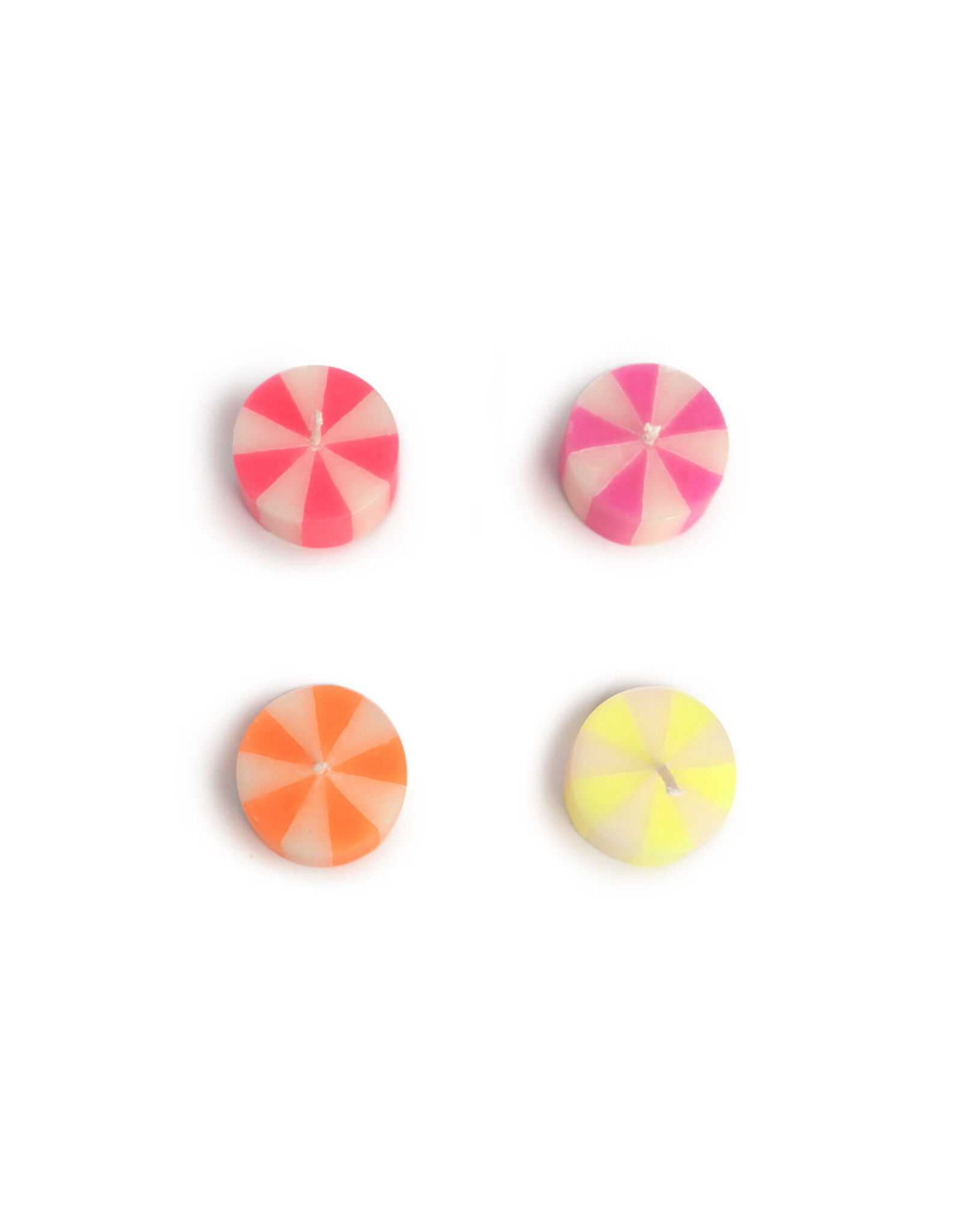 Not the girl who misses much Bonbon Kaarsen, Neon - 16st - Ø 2,7cm