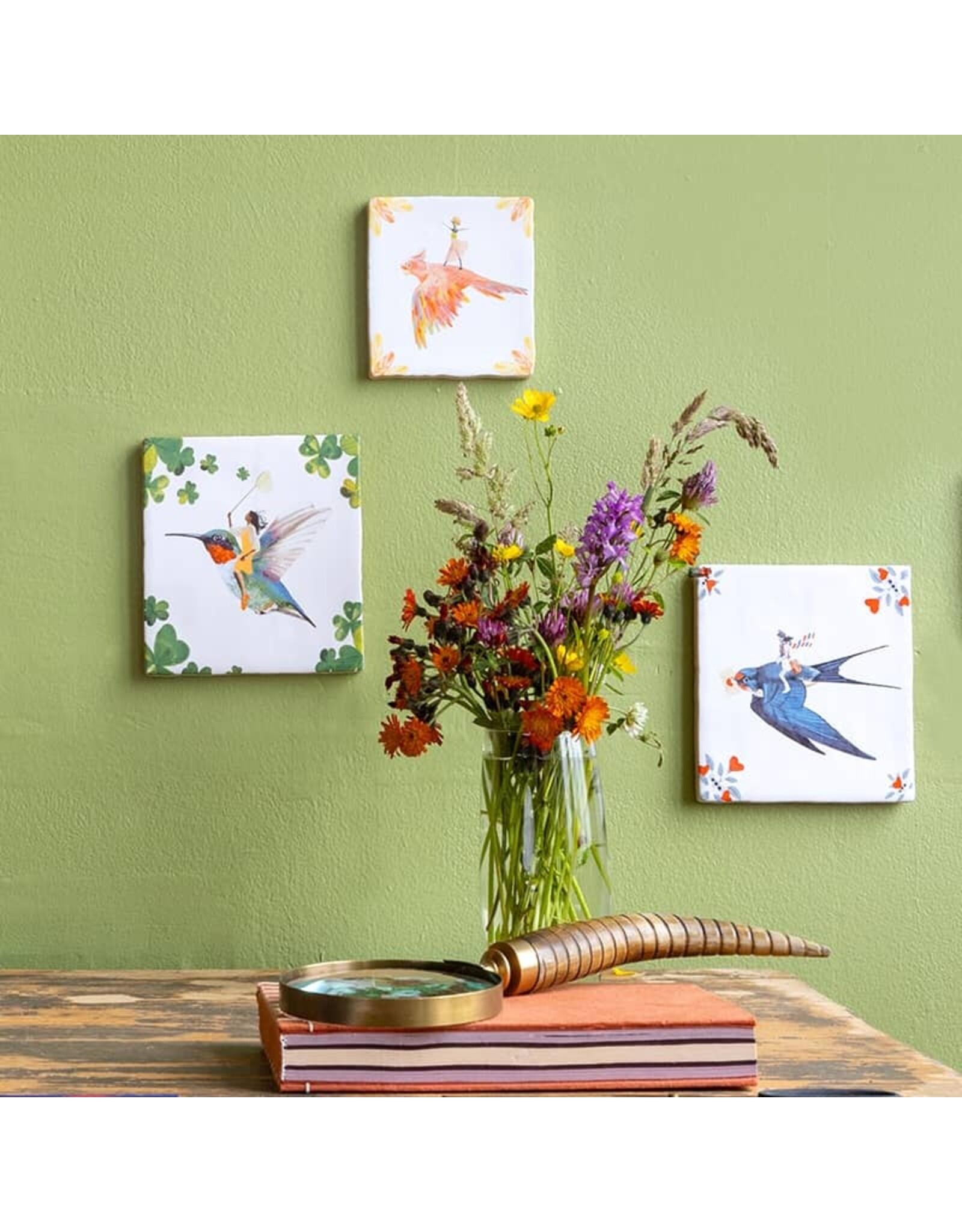 Storytiles Tegel - Paradijsvogel