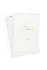 Studio Zwoane Wenskaart - Woorden voelen te klein - Dubbele kaart + Envelop