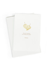 Studio Zwoane Wenskaart - Zoveel verdriet - Dubbele kaart + Envelop