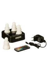 Duni Led Lampjes Oplaadbaar - Multicolor - 4 st