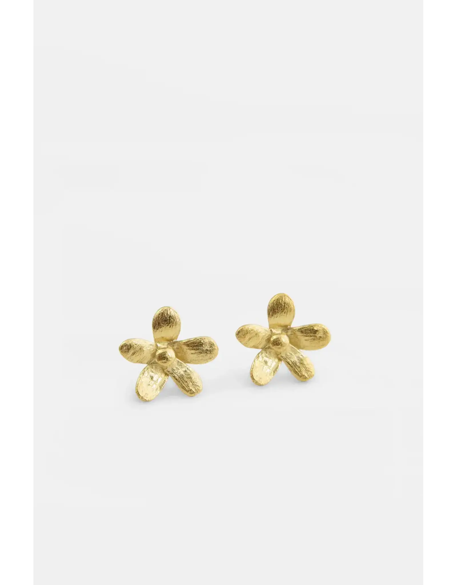 Studio MHL Oorbel MHL - Jasmijn Medium - Goud, Zilver925 Verguld 18K