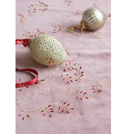 De weldaad Slinger, Red Beads - 180cm