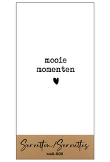 Mail-Box Servetten - Mooie Momenten - 20 x 10 cm - 15st