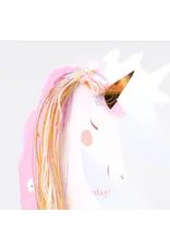 Meri Meri Wenskaart - Unicorn Birthday Kaart + Envelop