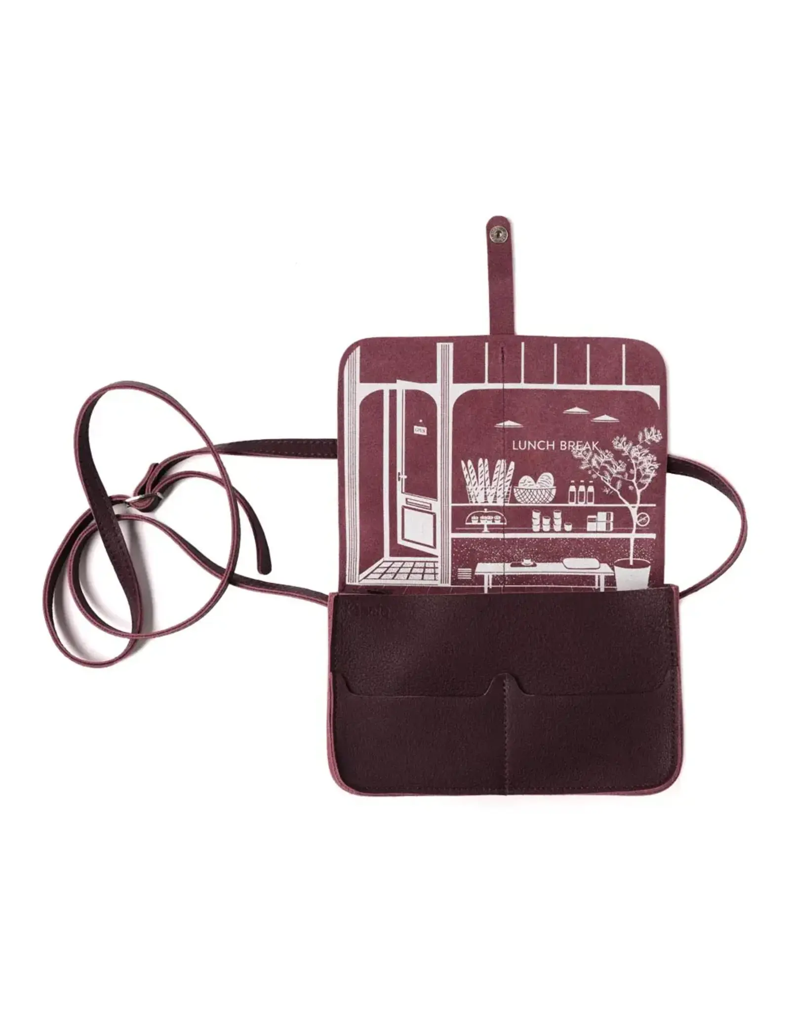 Keecie Lunch break, Aubergine